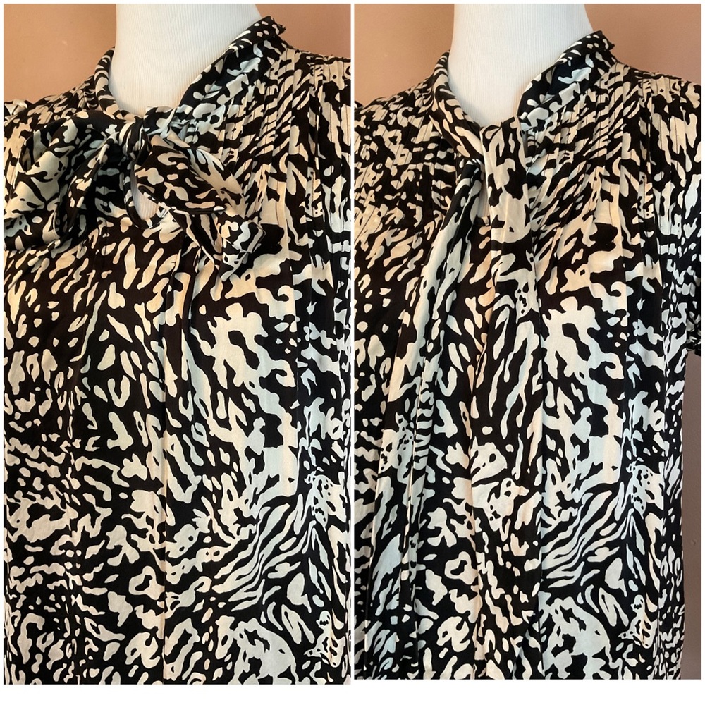 INC 100% Silk Top - Picture 3 of 5